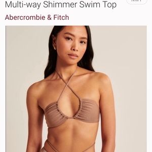 Abercrombie & Fitch Bikini Top and Bottom. Size XS